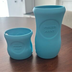 Philips Avent Blue Silicone Cup Set